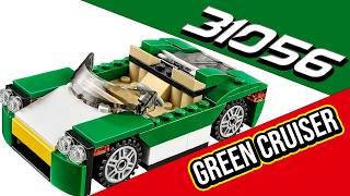 LEGO 31056 Green Cruiser Build 4K amp ASMR [upl. by Alisha]