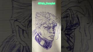 Dessin de Kakyoin Noriaki dessin drawing jojosbizzareadventure kakyoinnoriaki [upl. by Noicpesnoc]