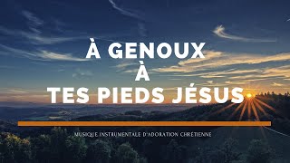 À Tes pieds Seigneur I 25 minutes de chants dadoration instrumentale au piano I Prières Méditation [upl. by Aehtla]