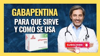 💊 GABAPENTINA 300 MG PARA QUE SIRVE FARMACOLOGÍA [upl. by Carlye]