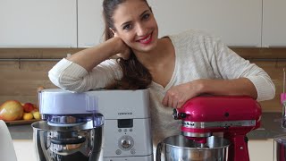 KüchenmaschinenCheck Kitchenaid vs Kenwood vs Thermomix  Tipps zum Kauf  Sallys Welt [upl. by Lindy]