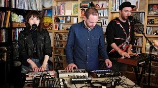 Chvrches NPR Music Tiny Desk Concert [upl. by Sapowith]