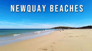 NEWQUAY BEACHES  Six of the best and closest to town [upl. by Eisor]