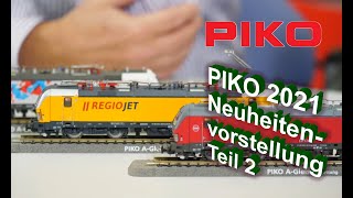 PIKO V095 Neuheitenvorstellung 2021  Teil 2 [upl. by Andrej]