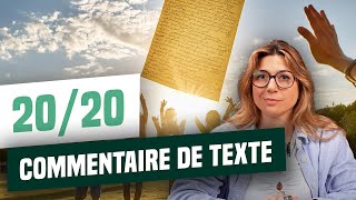 BAC FRANÇAIS 2024  réviser le commentaire de texte [upl. by Yecats]