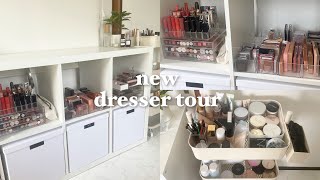 dresser tour新しい部屋のコスメ収納 [upl. by Plate]