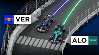 Verstappens historic lap at Monaco How did he beat Alonso  3D Analysis [upl. by Airdua]