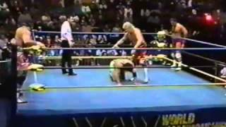 Steiner Brothers vs Bobby Eaton and Larry Zbyszko 2 [upl. by Ahsel]