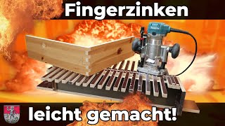 Fingerzinken  Vorrichtung selber bauen Einfach  Anleitung [upl. by Acsot704]