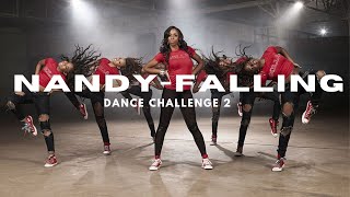 Nandy  Falling Dance Challenge 2 [upl. by Africah]