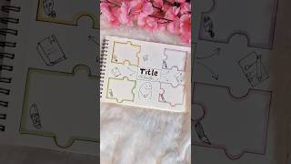 Mind mapping idea for notes and schools assignments🌷✨️shorts youtube [upl. by Mahau202]