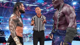 Full Match  Roman Reigns vs Titan Atlas  Iron Man Match 2022  WWE Dec 11 2022 [upl. by Oinafipe]