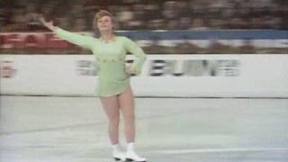 Gabriele Seyfert  1970 World Figure Skating Championships  Free Skate [upl. by Sudnac862]