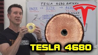 EEVblog 1340  New Tesla 4680 Battery Cell EXPLAINED [upl. by Ulises]