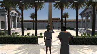 Virtual World tour of Hadrians Villa  Full Version [upl. by Nessnaj]