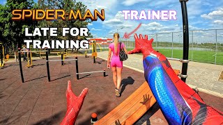 BEST TOP 3 SPIDERMANS LATE FOR SCHOOL AND TRAINING IN REAL LIFE Action ParkourPOV [upl. by Beatty925]