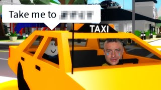 ROBLOX Brookhaven 🏡RP  FUNNY MOMENTS TAXI [upl. by Eibrad457]