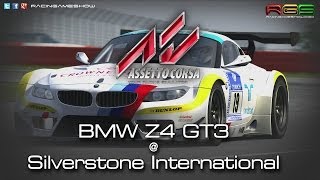 Assetto Corsa BMW Z4 GT3  Silverstone International [upl. by Undry]