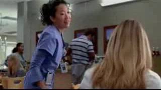 4x06 Deleted scene Cristina is interrupting Hahn at dinner [upl. by Emaj]