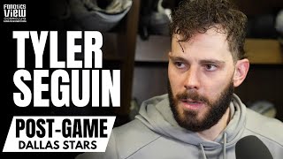 Tyler Seguin Emotional Reaction to Dallas Stars Series Loss vs Edmonton Hurting for Joe Pavelski [upl. by Yenduhc]