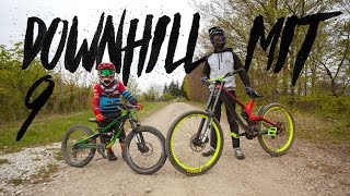 Downhill mit dem neunjährigen Johann Schumacher im Trailpark Mehring [upl. by Willet]