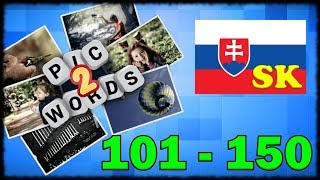 Picwords 2  lvl 101150  Slovenské  SK  Správne odpovede  Answers  Snakess [upl. by Anhej]