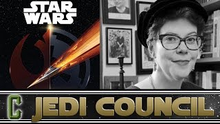 Star Wars Lost Stars Author Claudia Gray Interview [upl. by Bocock770]