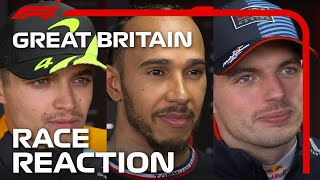 Drivers Reaction After the Race  2024 British Grand Prix [upl. by Elroy]