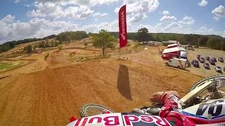 2017 Honda CRF450R  Ken Roczen GoPro Onboard  TransWorld Motocross [upl. by Tenner]