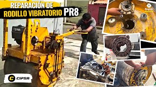 Reparación de rodillo vibratorio Cipsa PR8  Maquinco maquinaria [upl. by Garrick]