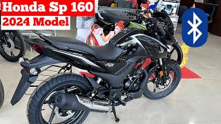 New 2024 Honda Sp 160 Double Disc Review  Honda Sp 160 New Model 2024  honda sp vs apache 160 [upl. by Cleo]