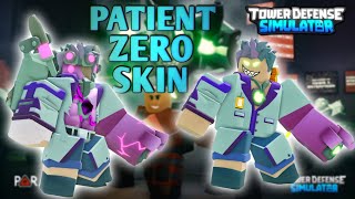 New exclusive Patient Zero skin tds Patient Zero accelerator skin tds Patient Zero boss skin tds [upl. by Fahey916]