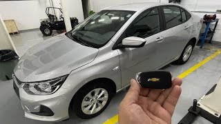 detalhes reais novo Chevrolet onix LT aspirado sedan plus r8h prata switchblade 2022 lt 2 manual [upl. by Yadrahc]