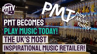 Exciting Announcement From PMT  Play Music Today The UKs Most Inspirational Music Store [upl. by Lipcombe653]