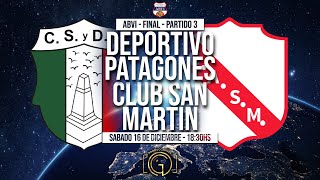 ABVI  Dep Patagones vs Club San Martin  Final 3 Continuacion [upl. by Kaiulani131]