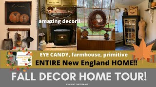 AMAZING Home Tour Farmhouse Primitive Charming Magazine FEATURED Chasing the Dream [upl. by Fischer924]