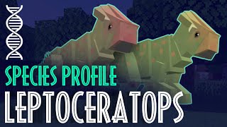 LEPTOCERATOPS 【 Paleocraft 】 Dinosaur Minecraft [upl. by Eustazio]