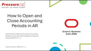 How to Open and Close Accounting Periods in AR  Oracle EBS R12 [upl. by Mandie123]