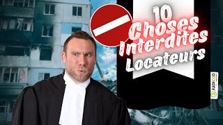 10 choses interdites aux locateurs de logement du Québec [upl. by Francoise]