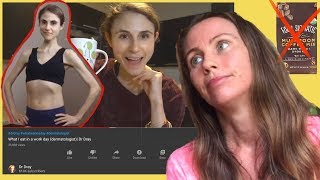 Freelee reacts to Dr Drays What I eat in a day and Four Sigmatic Coffee Review [upl. by Lucretia913]