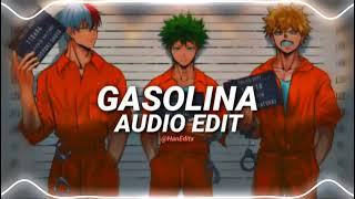 Gasolina  Daddy Yankee Hatsune Miku Edit Audio [upl. by Htirehc775]