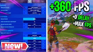 AVOIR 0 DELAI et OPTIMISER ses FPS sur FORTNITE en 2024 [upl. by Sesom720]