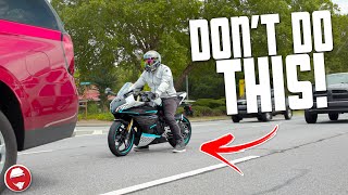 Top 5 MISTAKES Beginner Rides Make in TRAFFIC [upl. by Ikciv]