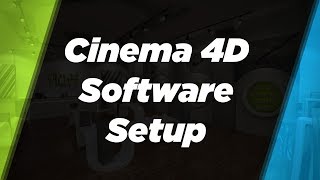 How to set up Cinema 4D R19 [upl. by Geddes]