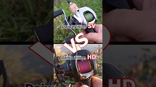 Daiwa zillion SV VS Zillion HD fishing fishingvideo ตกปลา shot shots daiwareels daiwafishing [upl. by Odanref]