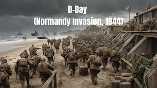 DDay Normandy Invasion 1944 [upl. by Airdnat321]