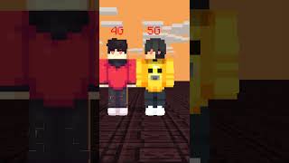 5G 4G 3G 2G E memes Ethobot Rage and Hiha Minecraft funny video shortsmp4 [upl. by Gideon]