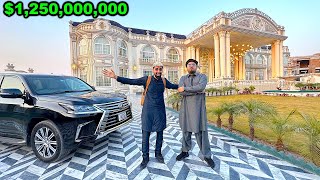 Touring Pakistan Most Expensive House 125 BILLION Rupees [upl. by Enael]