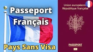 Passeport Français Pays Sans Visa 2023 [upl. by Clements]