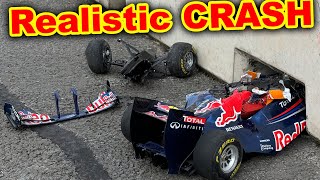 RC F1 Car Realistic CRASH Rare Expensive Model [upl. by Mines]